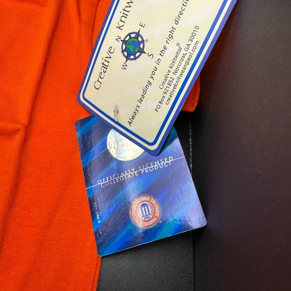 5/$25 NWT Orange Clemson Logo Infant 3-6 month T-Shirt - Picture 2 of 4